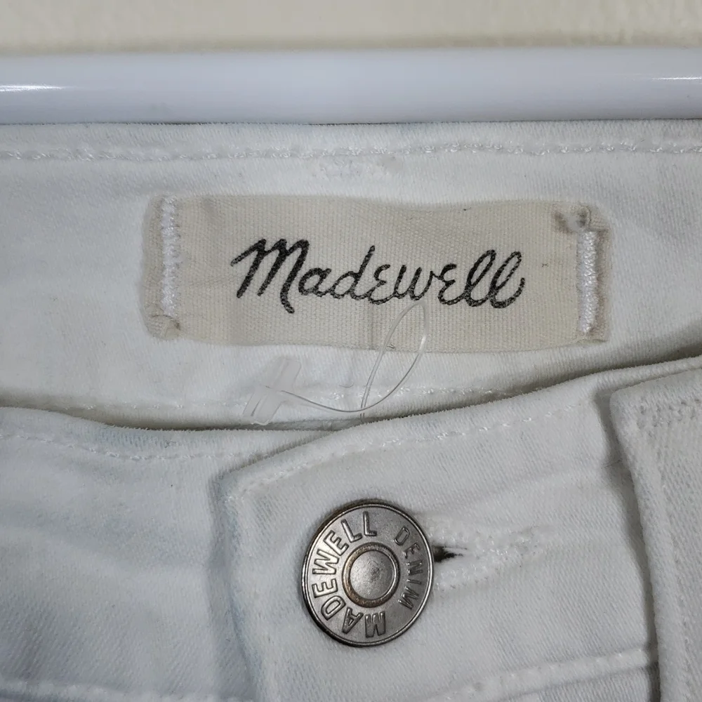 Madewell White 9" skinny jeans - Picture 2 of 4